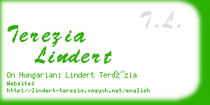 terezia lindert business card